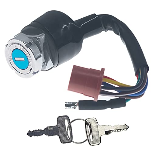 Carbman 35100-098-672 Ignition Key Switch for Honda 1969-1971 CT70 CT70H Trail 70