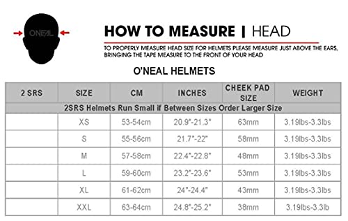 O'Neal - 0200-S13 2Series Adult Helmet, Slick (Black/Gray, MD)