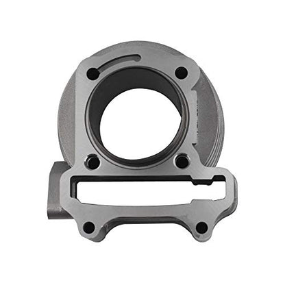 GY6 Cylinder Rebuild Kits Kymlaa 100cc Big Bore Kit for 69mm Valve 49CC 50CC 139QMB Moped Scooter Engine 50mm Bore Upgrade Set with 6pin Racing CDI Ignition Coil Performance Spark Plug Clutch Spring