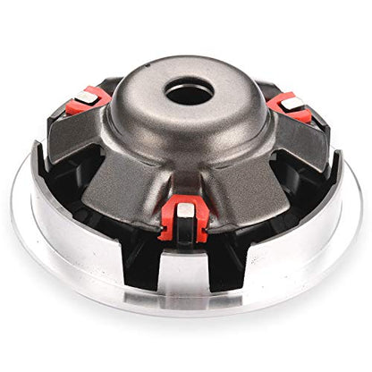 CLEO Gy6 150cc high performance clutch set，include clutch Assembly and Variator Assembly with 743 belt, fit for GY6 125cc And 150cc 4-Stroke Engine Scooter ATV Taotao Roketa Sunl
