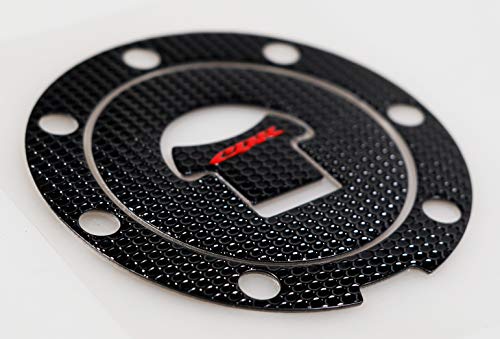 REVSOSTAR Real Carbon Look, Protector Pad, Tank Pad Decal Stickers, Tank Side Traction Pad, Fuel Gas Tank Cap,Anti Slip sticker, Traction Side, Fuel Knee Grip Decal for CBR 600RR 2003-2006