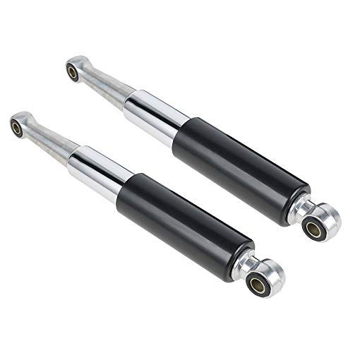 LMC Suzuki GT380 Rear Shock Absorbers – Chrome Shroud, 100mm, W6-05