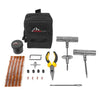 Boulder Tools - Compact Tire Repair kit with Molle Storage Pouch. Heavy Duty Universal Tire Plug Kit, Easily Stores Inside Your UTV, ATV, Truck, Motorcycle, Overlanding Gear or RV