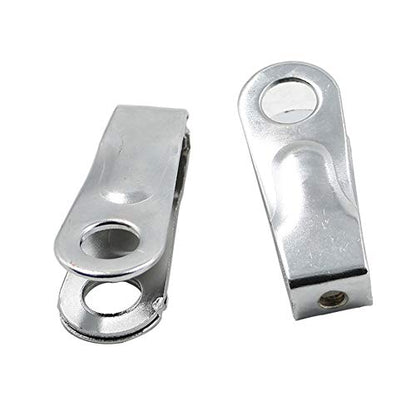 15MM Motorcycle Chain Tensioner Tension Adjuster,MoreChioce 2 Pieces Chain Puller Tensioner Adjuster Rear Wheel Chain Tensioner Motorcycle Modified Tool Fit for Yamaha YBR 125 All Years