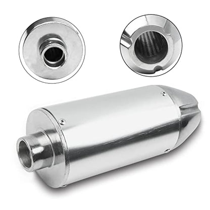 FLYPIG High Performance Muffler Exhaust Pipe kit Assembly fit Honda XR50 XR 50 XR50R CRF50F CRF50 Chinese 50CC 70CC 90CC 110CC 125cc Dirt Pit Bike SDG SSR