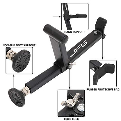 Motorcycle Rear and Front Wheel Lift Stand Trail Stand Easy And Portable-Second Generation New Design for Most Motorcycle Wheels