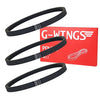 729-17.7-30 Drive Belt fits for GY6 49cc 50cc 139QMB Scooter Moped Long-Case Engine(Pack of 3)