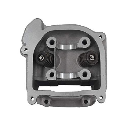 GY6 Cylinder Rebuild Kits Kymlaa 100cc Big Bore Kit for 69mm Valve 49CC 50CC 139QMB Moped Scooter Engine 50mm Bore Upgrade Set with 6pin Racing CDI Ignition Coil Performance Spark Plug Clutch Spring