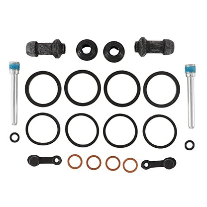 All Balls Racing Caliper Rebuild Kit Front 18-3056 Compatible With/Replacement For Honda CB 600 F Hornet 98-99, GL 1500 CT Valkyrie Tourer 97-00, PC 800 Pacific Coast 89-98, ST 1100 91-02