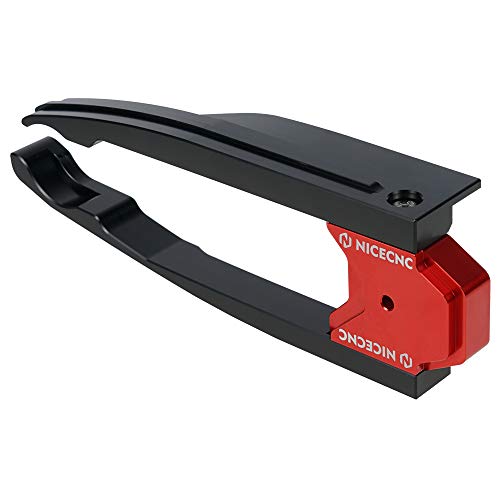 NICECNC Red Chain Guide Slider Buffer Swingarm Guard Compatible with Yamaha Raptor 700 2006-2008 2013-2023,Raptor 700R 2009,2011-2012,2016-2022 Special Edition,Raptor 700 Calif 2021,700R Calif 2023