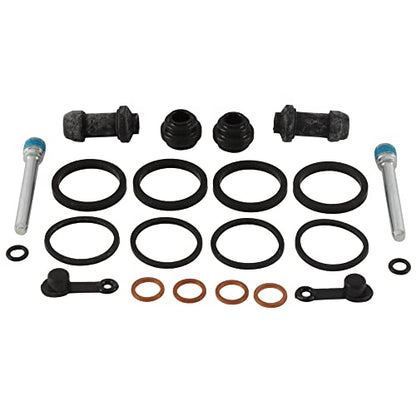 All Balls Racing Caliper Rebuild Kit Front 18-3056 Compatible With/Replacement For Honda CB 600 F Hornet 98-99, GL 1500 CT Valkyrie Tourer 97-00, PC 800 Pacific Coast 89-98, ST 1100 91-02