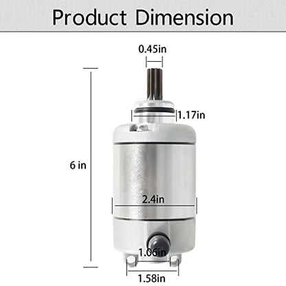 waltyotur Motorcyclr Starter Motor Replacement for Honda CBR 600 RR CBR600RR Fireblade 2003-2006