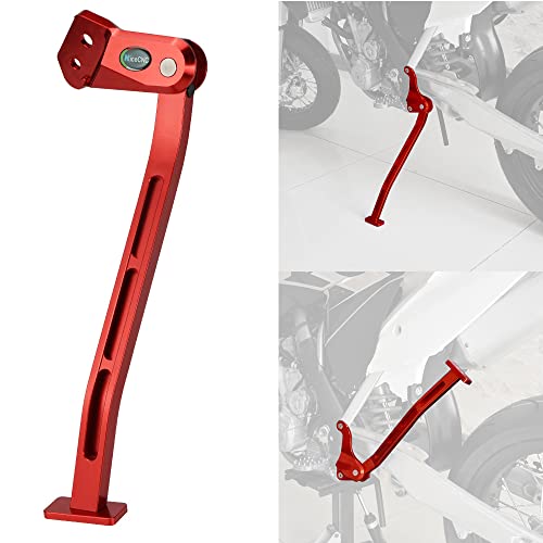 NICECNC Red Side Stand Kickstand Christmas Gift Compatible with Honda CRF450R 2019-2023 CRF250R 2019-2023 CRF250RX 2022-2023