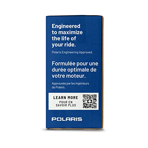 Polaris ATV Full Synthetic Oil Change Kit, 2879323, 2.5 Quarts of PS-4 Engine Oil and 1 Oil Filter