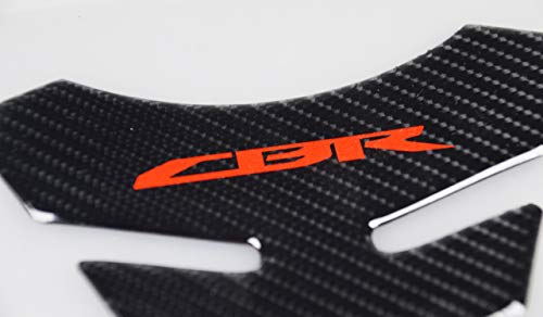 REVSOSTAR Motorcycle Sticker, Vinyl Decal Emblem Protection, Gas Tank Protector, Red Logo Tank Pad for All CBR Models, CBR600 1000 954 929 900 RR CBR 250 300 500 650F 1100