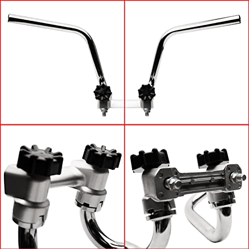 FLYPIG New Motorcycle Handlebar Splitter Handle Bar fit for Honda Z50 Z50 STYLE Z50J MONKEY REPLICA DAX/CT70 Z50R G50F GOLF50 MONKEY BIKE PARTS with Knob