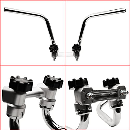 FLYPIG New Motorcycle Handlebar Splitter Handle Bar fit for Honda Z50 Z50 STYLE Z50J MONKEY REPLICA DAX/CT70 Z50R G50F GOLF50 MONKEY BIKE PARTS with Knob