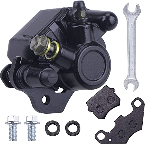 MWMNUN Chinese Rear Brake Caliper for ATV Coolster Taotao Kazuma Roketa Sunl Baja Kinroad 50cc 70cc 90cc 110cc 125cc 150cc 200cc Four Wheeler Trailmaster XRX 150 250 GT Tomberlin Crossfire