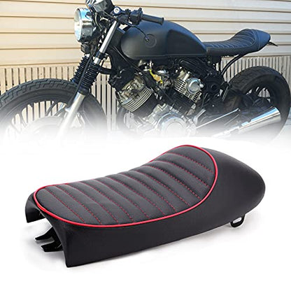 Universal Motorcycle Flat & Hump Saddle Cafe Racer Refit Vintage Seat Cushion For KZ400 KZ550 K750 Z650 W650 CB100 CB125 CB175 CB200 CB350 CB360 …