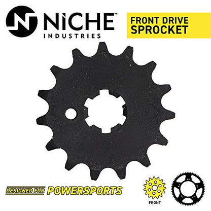 NICHE 420 Pitch Front 15T Rear 32T Drive Sprocket Kit for 1983-2006 Yamaha PW80 Y-Zinger BW80 Big Wheel 80