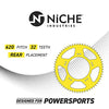 NICHE 420 Pitch Front 15T Rear 32T Drive Sprocket Kit for 1983-2006 Yamaha PW80 Y-Zinger BW80 Big Wheel 80