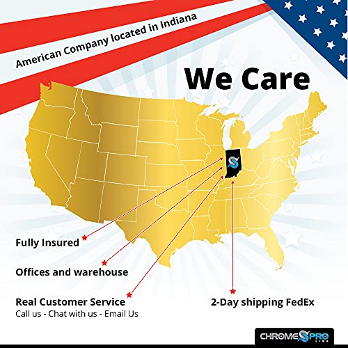 Chrome Pro YTX4L-BS iGel Maintenance Free Replacement Battery with Digital Display for ATV, Motorcycle, and Scooter: 12 Vlts.4 Amps, 3.2Ah, Nut and Bolt (T3) Terminal