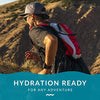 Water Buffalo Hydration Backpack - Hydration Pack Water Backpack with 2L Hydration Water Bladder - Hydropack Running Backpack 12L - The Essential Water Pack for Hiking, Running, Biking, Ski, and Raves