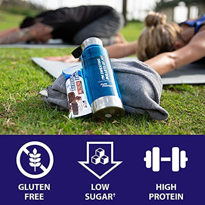 Pure Protein Bars, High Protein, Nutritious Snacks to Support Energy, Low Sugar, Gluten Free, Chocolate Deluxe, 1.76 oz., 12 Count (Packaging may vary)
