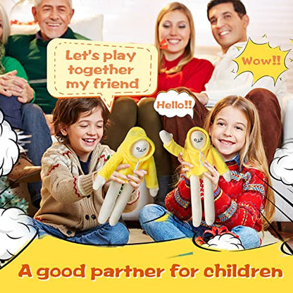SENCU Plush Banana Man Toys,16 Inch Weird Banana Stuffed Animals Doll with Magnet,Funny Changeable Plush Pillow Decompression Toy Gifts for Boys Girls Birthday Party Christmas…