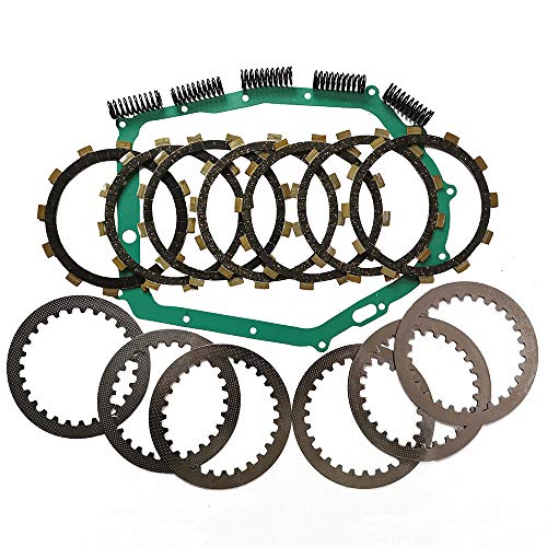 JINFANNIBI Complete Clutch Kit Heavy Duty Springs and Gasket Compatible for Warrior 350 YFM350X 1987-2004 Raptor 350 YFM350R 2004-2013
