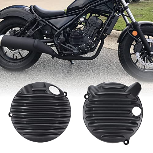 Black Engine Cover Set Fairing fit for Honda cmx300 Rebel 300 2020 2021