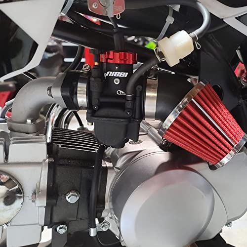NIBBI 26mm 150cc Carburetor with Jets for 4 Stroke Engines Electric Choke Motorcycle Scooter, Fit YAMAHA KAWASAKI SUZUKI Apollo Dirt Bike Mini Bike SSR TTR KYMCO SYM TAOTAO GY6 Scooter Moped