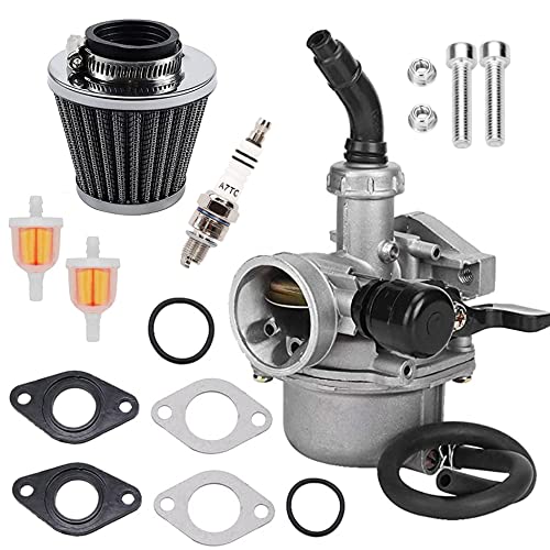 PZ19 Carburetor for 50cc 70cc 80cc 90cc 110cc 125cc ATV Dirt Pit Bike Taotao Honda CRF By LIAMTU Chinese Quad 4 Stroke ATV Go Kart Pit Dirt Bike CRF50F XL75 CRF80F XR50R
