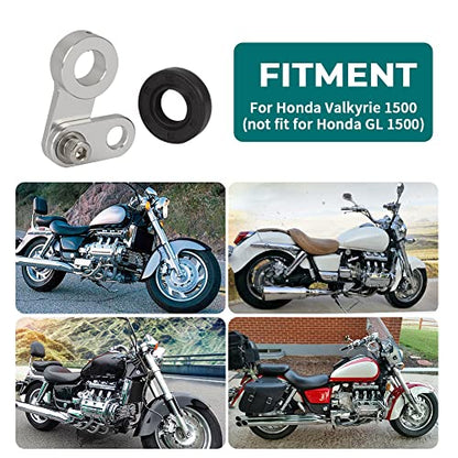 motoparty Additional Gearshift Lever Support Shifter Pivot & Oil Seal for Honda Valkyrie 1500