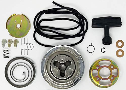 Armor Tech QUALITY Engine Recoil Pull Pulley Starter Rebuild Kit for the 1980-1983 Honda ATC 185 185S, 1984-1986 Honda ATC 200S, 1982-1983 Honda ATC 200E 200ES 200 E ES Big Red 3-wheel ATVs