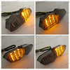 HTTMT MT178- Taillight Integrated Turn Signals Compatible with YZF R6 03-05 XTZ1200 12-14 Smoke