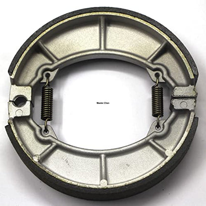 Master Chen Front Rear Brake Shoes for Honda ATC125M 1984-1987 - ATC 185 185S 1980-1983 - ATC200 ATC 200 M S E ES Big Red 1981-1986 Brakes Drum Pads 303 306 MC0234