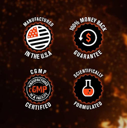 Burn-XT for Men & Women - Improve Focus & Increase Energy - Premium Acetyl L-Carnitine, Green Tea Extract, Capsimax Cayenne Pepper, & More - 30 Natural Veggie Pills