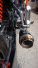 ZoOM Exhaust Honda MSX 125 GROM 125SF 2013-2019 Full System Low Mount Black 2SLZ