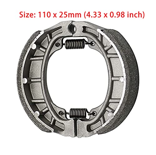 Alpha Rider Brake Shoes Water Grooved Front or Rear For Honda Z 50 QA50 QA C CL CT 70 CT70 CT70H
