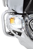 Show Chrome 52-915A Motorcycle Triduum LED Fog Light Kit With Turn Signals for Honda Goldwing GL1800 2001-10