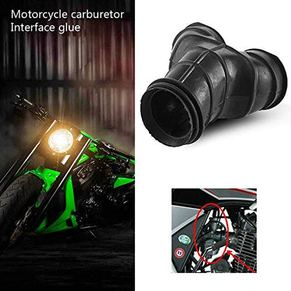 Qiilu 1Pc Carb Intake Carburetor Interface Adapters For Honda Rebel CMX250/CA250 96-11 CMX250C 03-11