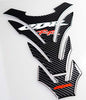 REVSOSTAR Real Carbon Look, Protector Pad, Tank Pad Decal Stickers, Tank Side Traction Pad, Fuel Gas Tank Cap,Anti Slip sticker, Traction Side, Fuel Knee Grip Decal for CBR 600RR 2003-2006