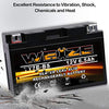 Weize YT7B-BS Battery High Performance - Maintenance Free - Sealed AGM Motorcycle Battery YT7B BS For Yamaha ATV