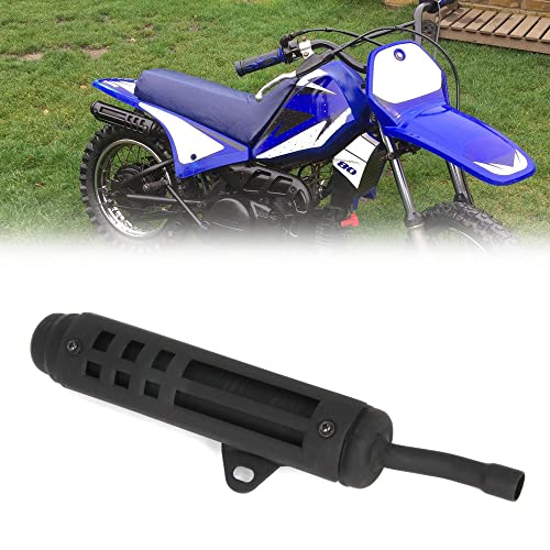 Silencer Exhaust Muffler Pipe for PW80 PY80 Pit Dirt Bike Stainless Steel
