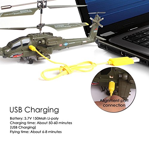 Syma S109G 3.5 Channel RC Helicopter with Gyro Sold by TM USA
