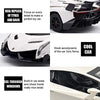 GUOKAI Remote Control RC Cars Racing Car 1:18 Licensed Toy RC Car Compatible with Lamborghini Veneno Model Vehicle for Boys 6,7,8 Years Old, White