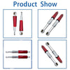 Motorcycles Shocks Struts Absorber Replacement for Honda CL70 CL90 CL90L CM91 CT70 CT90 CT110 S65 S90 XL75 (Red)