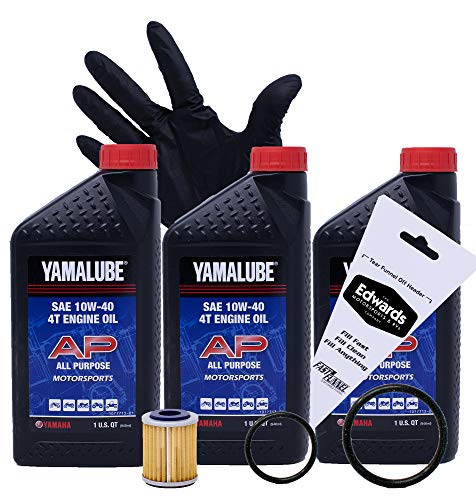 Edwards Oil Change Kit fits 2004-2013 Yamaha Raptor 350/350 SE
