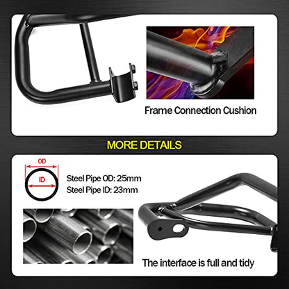FATExpress CMX500 Parts Motorcycle Motorbike Steel Engine Guard Bumper Highway Crash Bars Crashbar Body Frame Falling Protectors for H-onda Rebel CMX 500 Rebel500 2017 2018 2019 2020 2021 2022 17-22